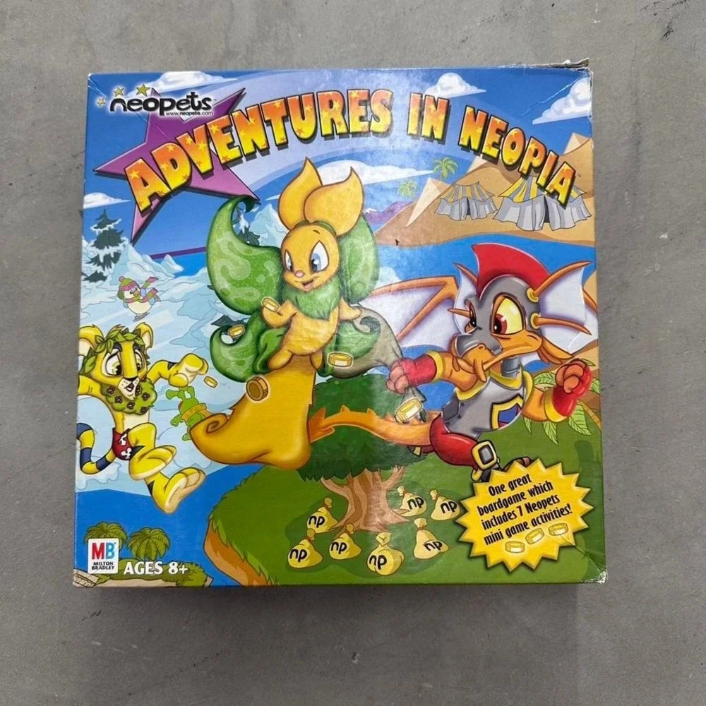 2003 NEOPETS Boardgame - Adventures in Neopia Vintage Y2K - Nostalgia